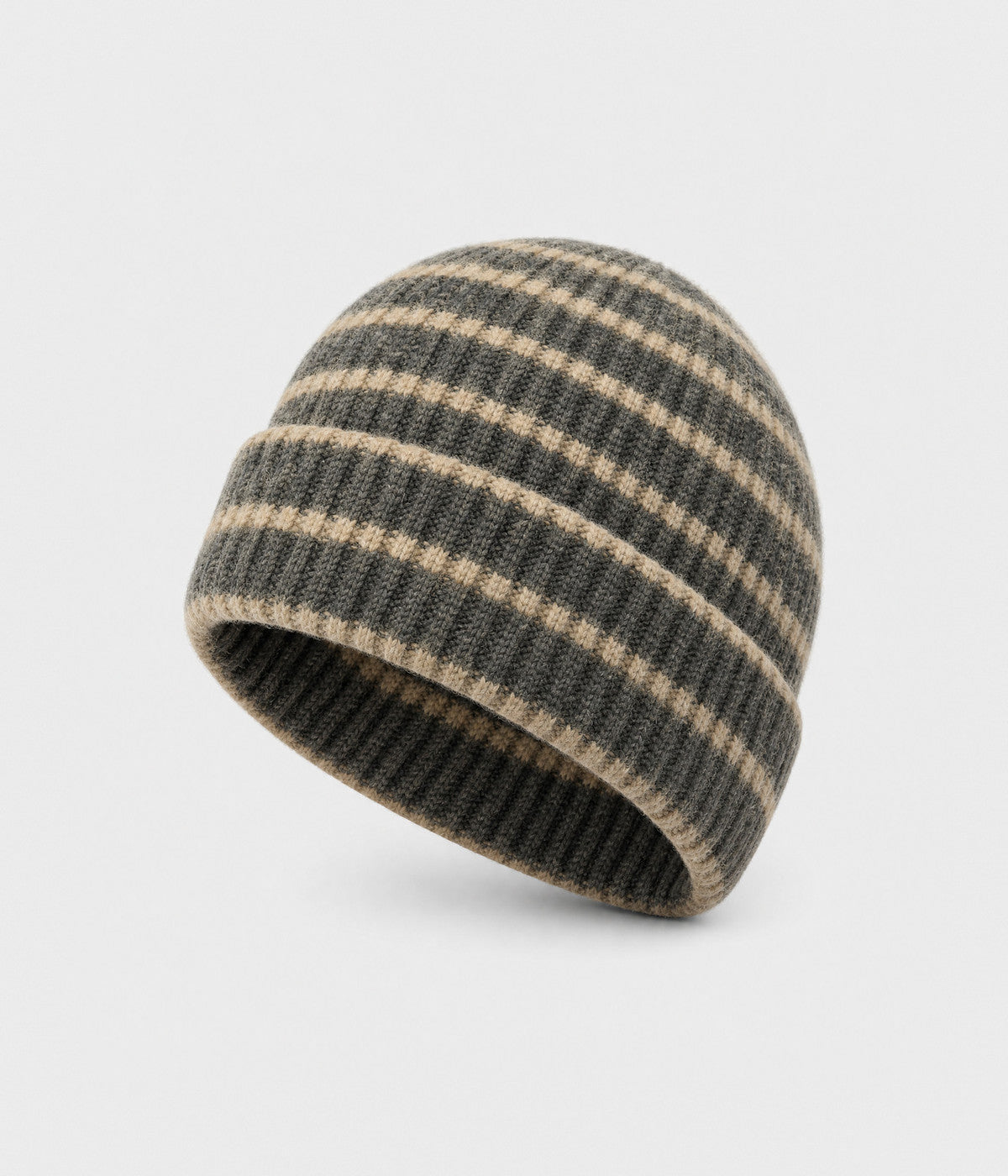STRIPED BEANIE.
