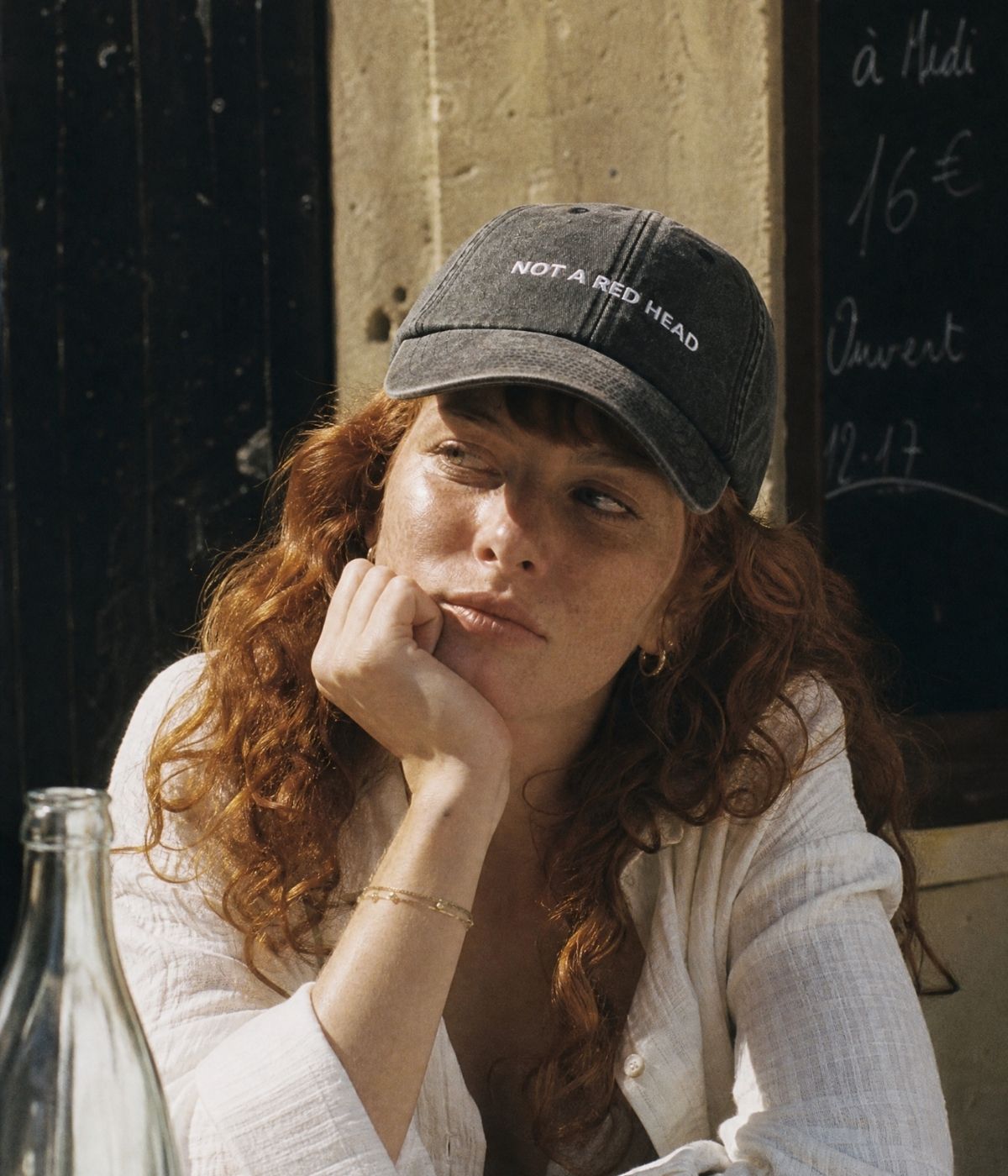 NOT A RED HEAD.