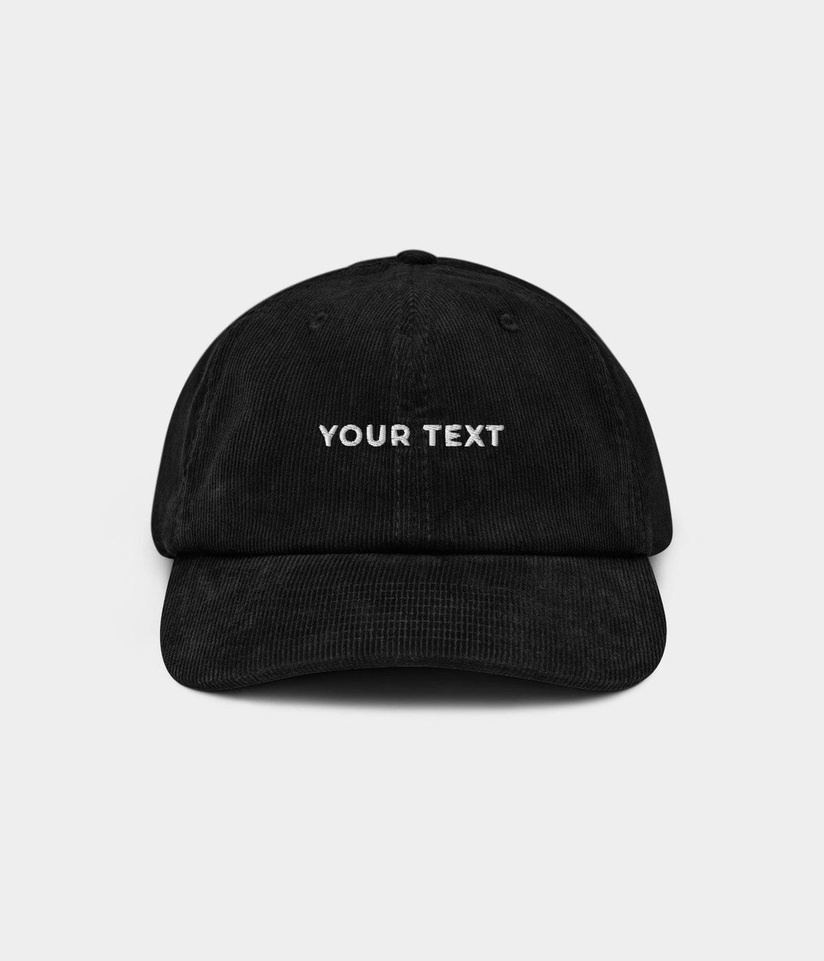 CUSTOM CORDUROY CAP.