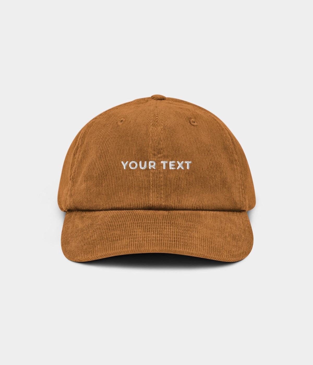 CUSTOM CORDUROY CAP.
