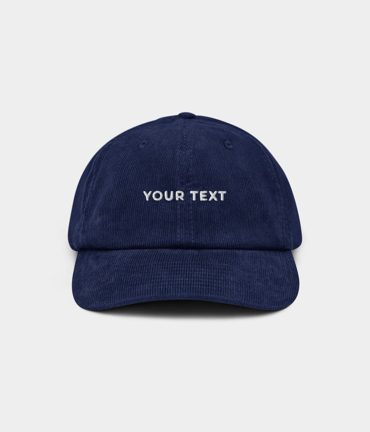 CUSTOM CORDUROY CAP.