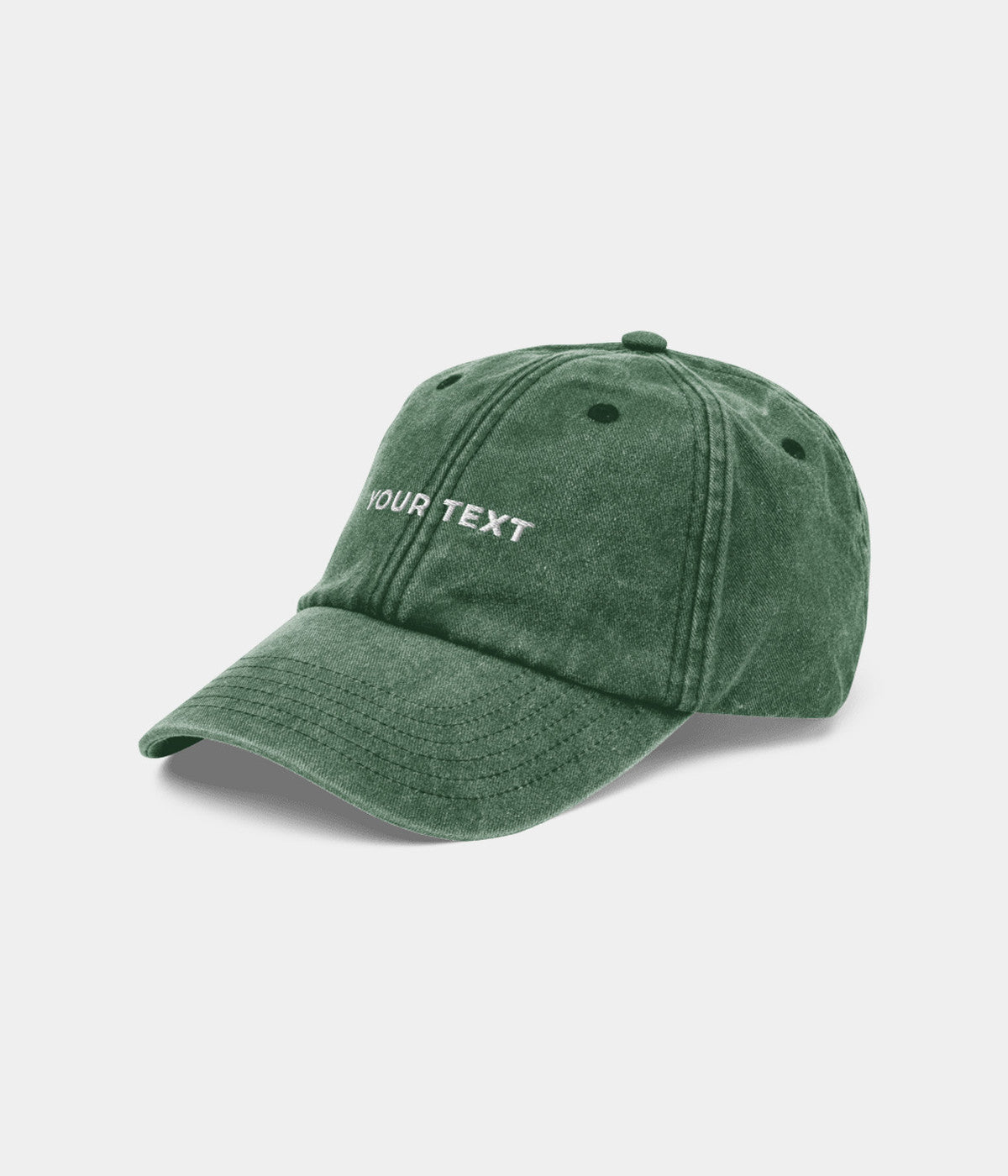 CUSTOM WASHED CAP.