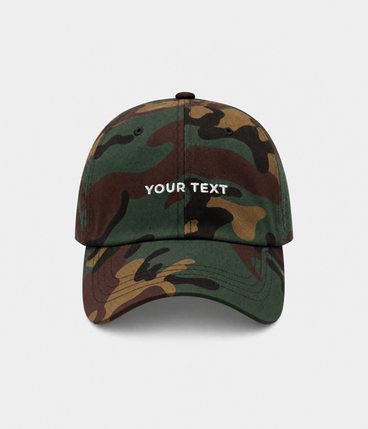 CUSTOM DAD CAP.