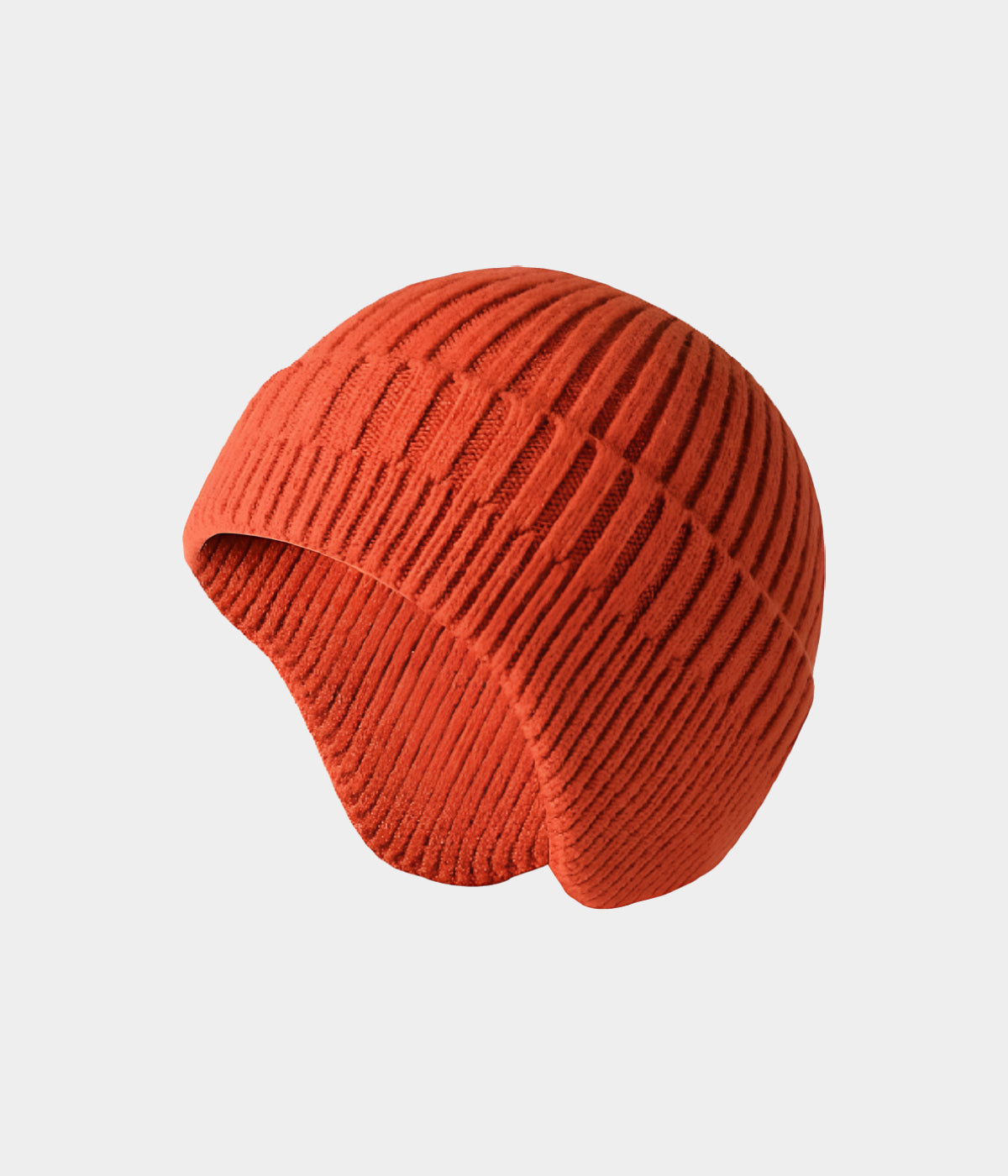 CABLE EARMUFF BEANIE.