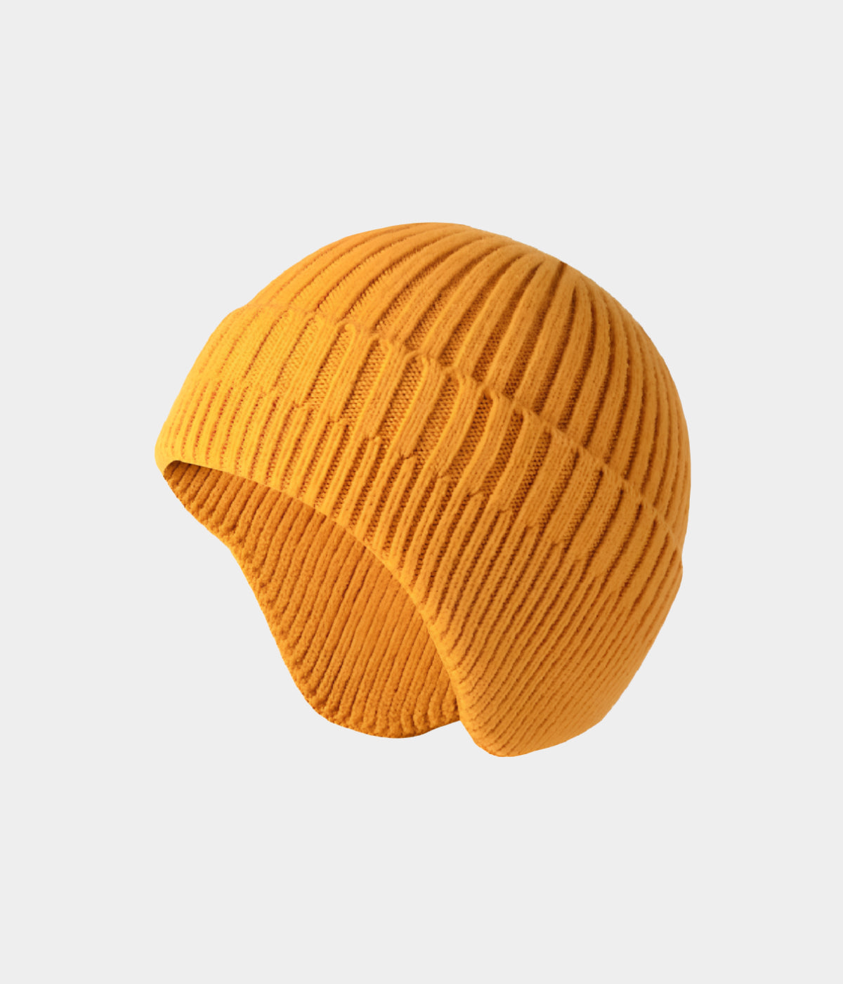 CABLE EARMUFF BEANIE.