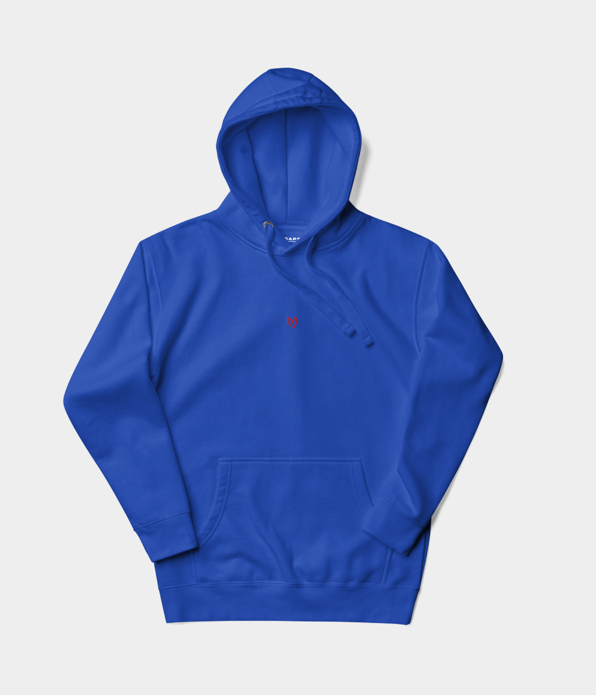 DRAWN HEART HOODIE.