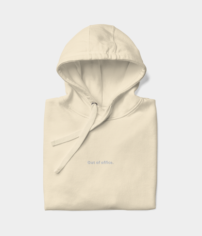 OUT OF OFFICE HOODIE.