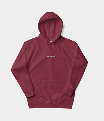 OUT OF OFFICE HOODIE.