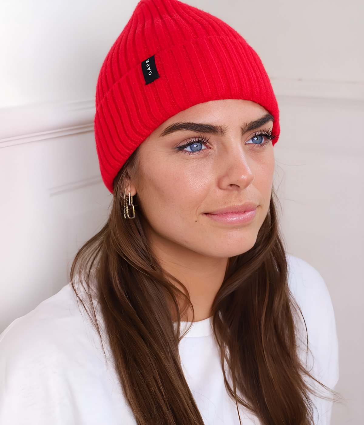 CABLE LOGO BEANIE.