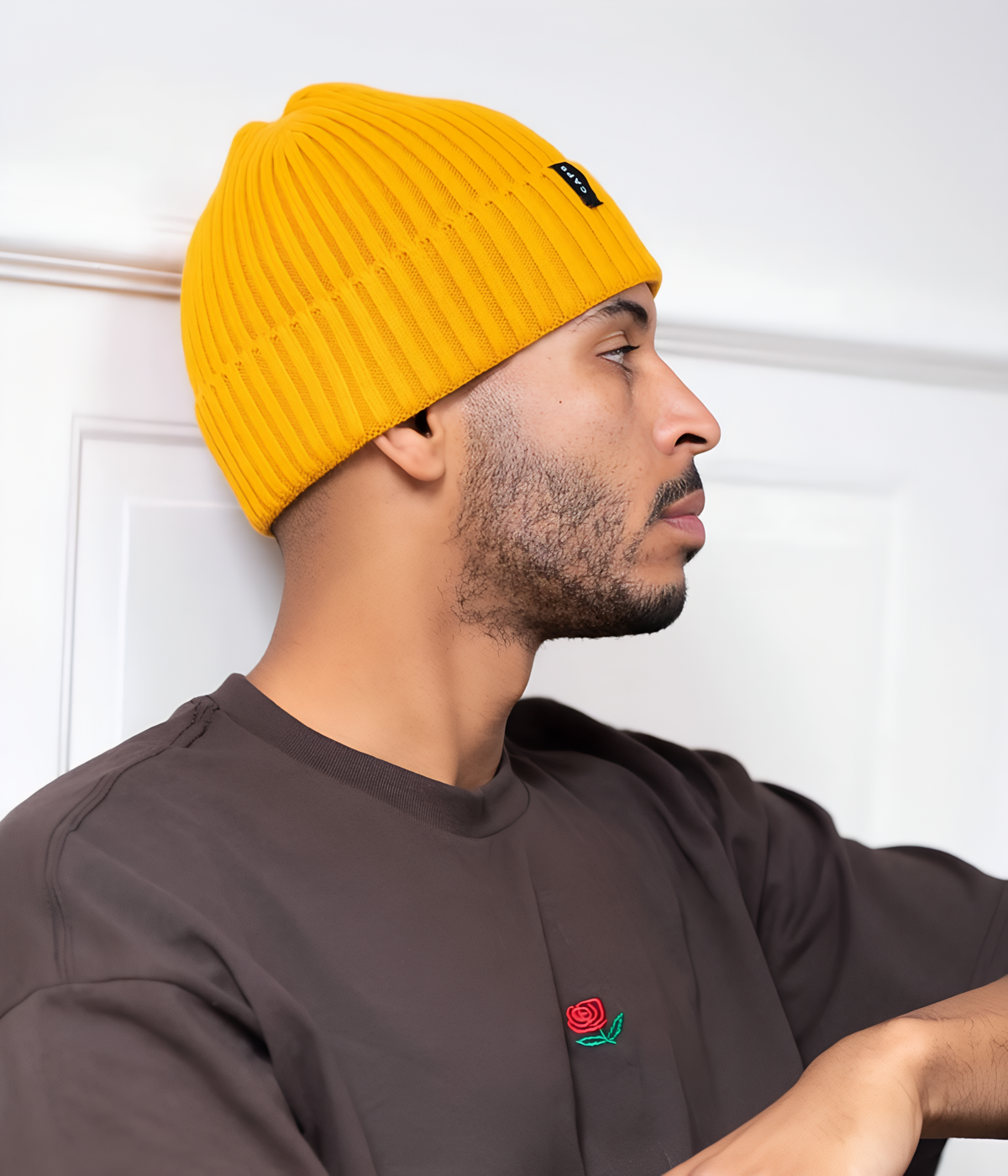 CABLE LOGO BEANIE.