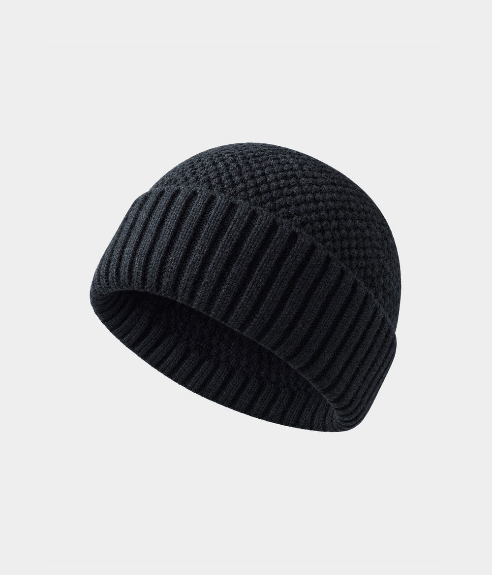 RIBBED FISHERMAN BEANIE.