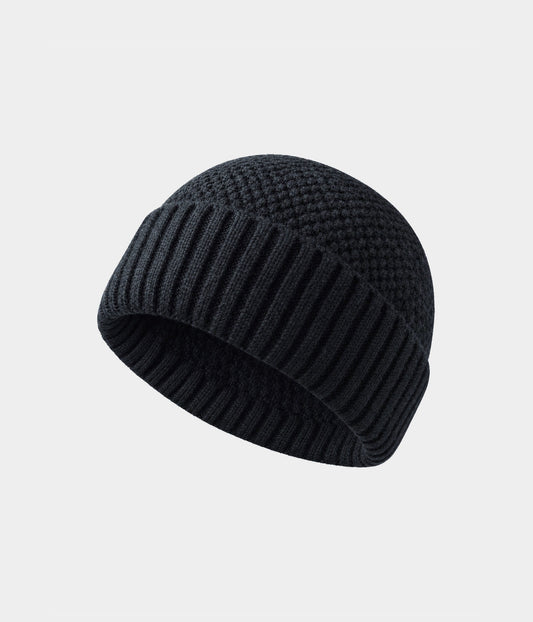 RIBBED FISHERMAN BEANIE.