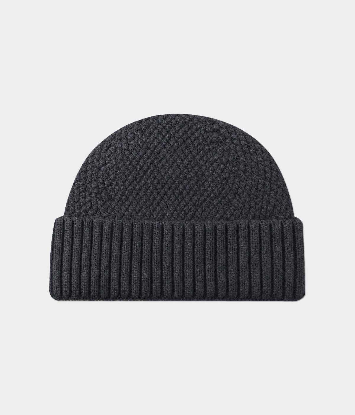 RIBBED FISHERMAN BEANIE.