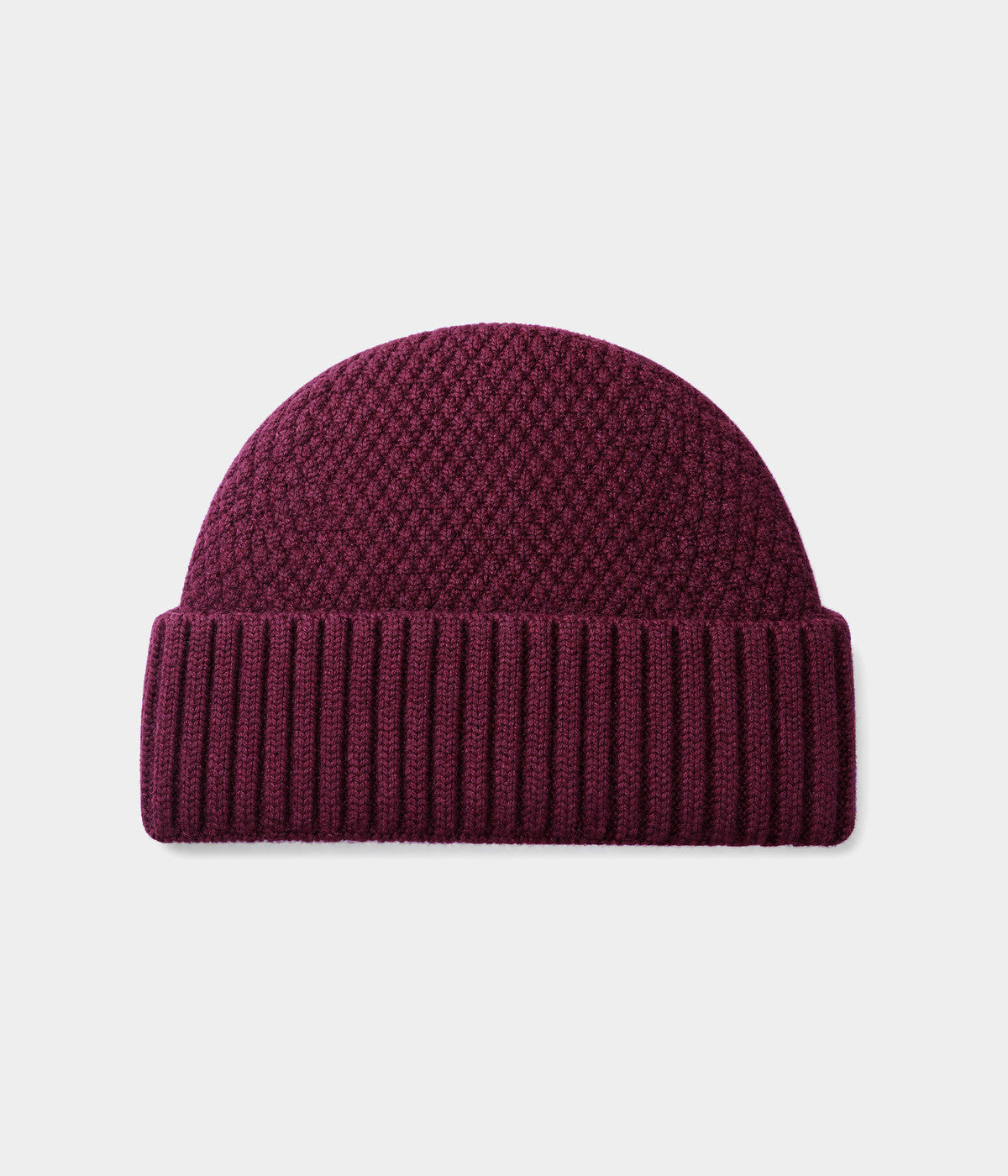 RIBBED FISHERMAN BEANIE.