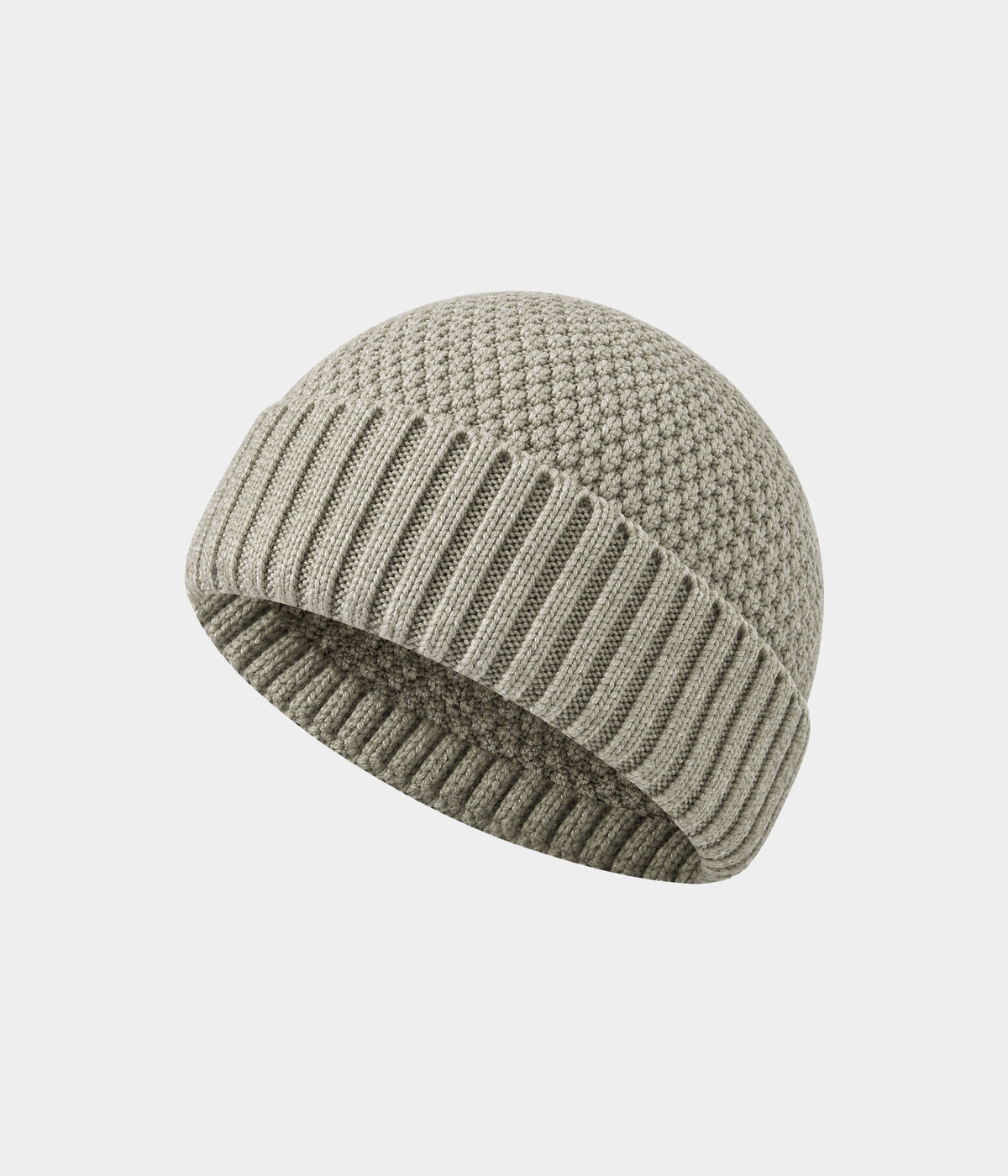 RIBBED FISHERMAN BEANIE.