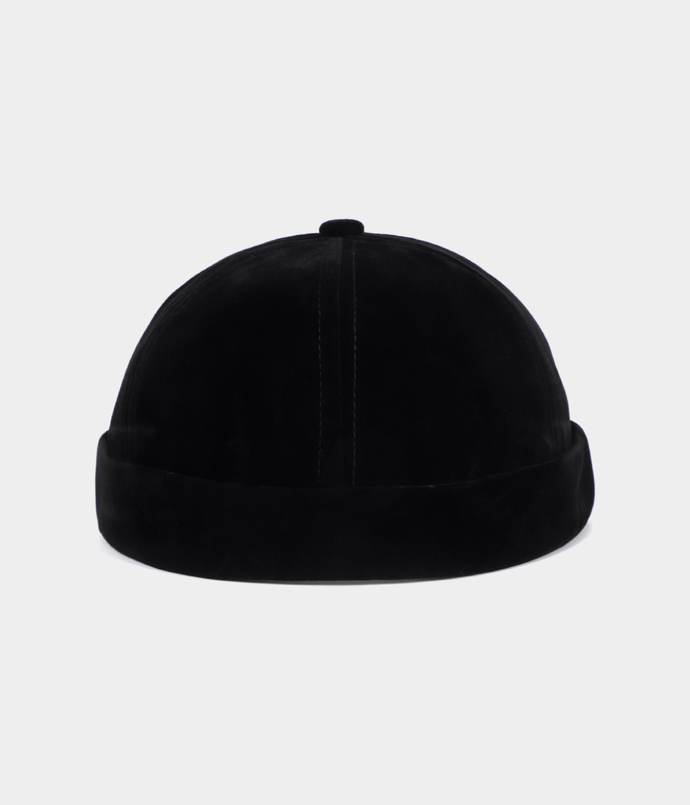 VELVET FISHERMAN BEANIE.