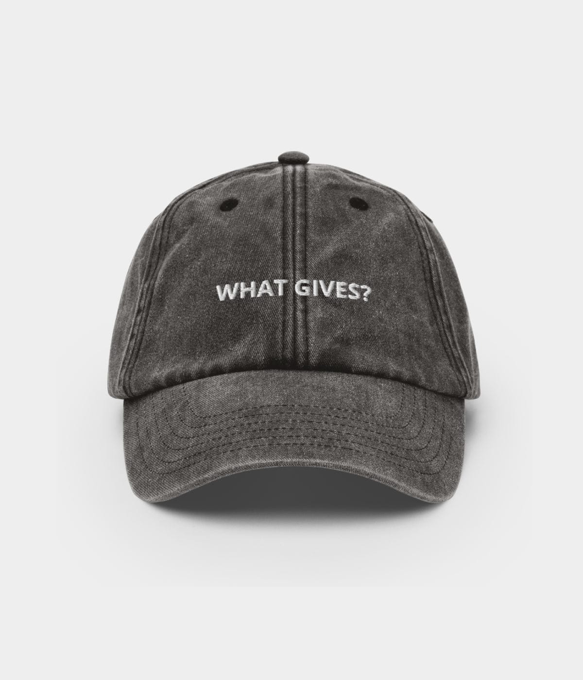 WHAT GIVES?