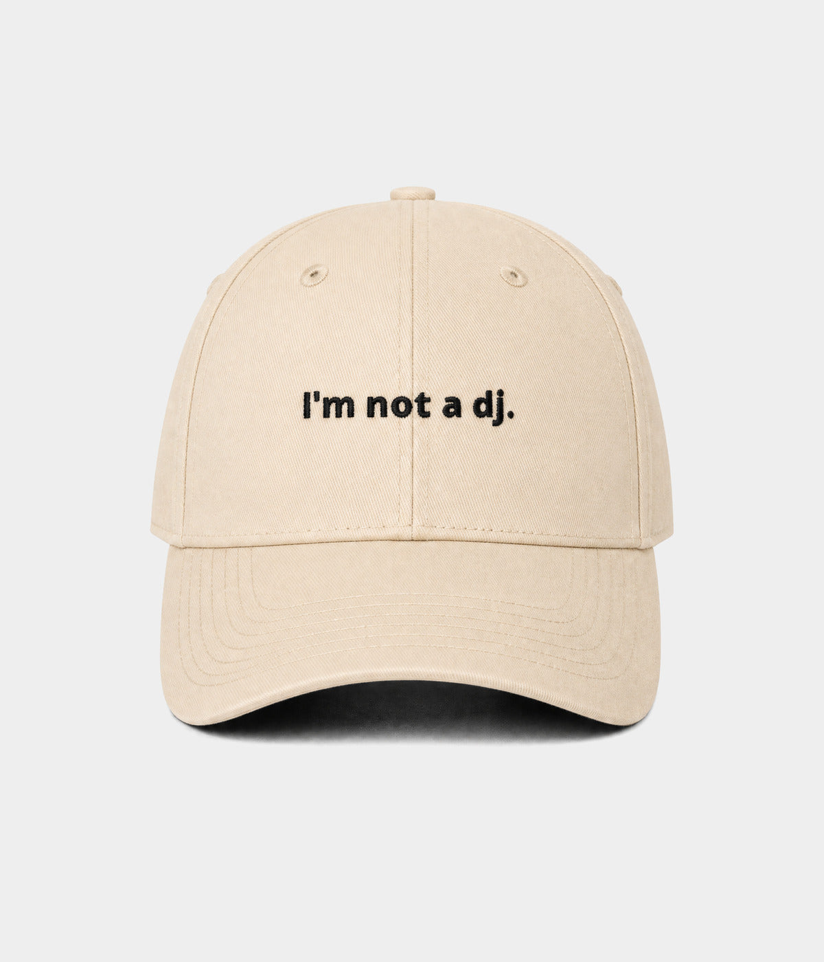 NOT A DJ.