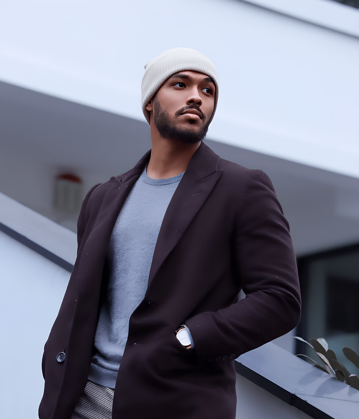 CABLE BEANIE.
