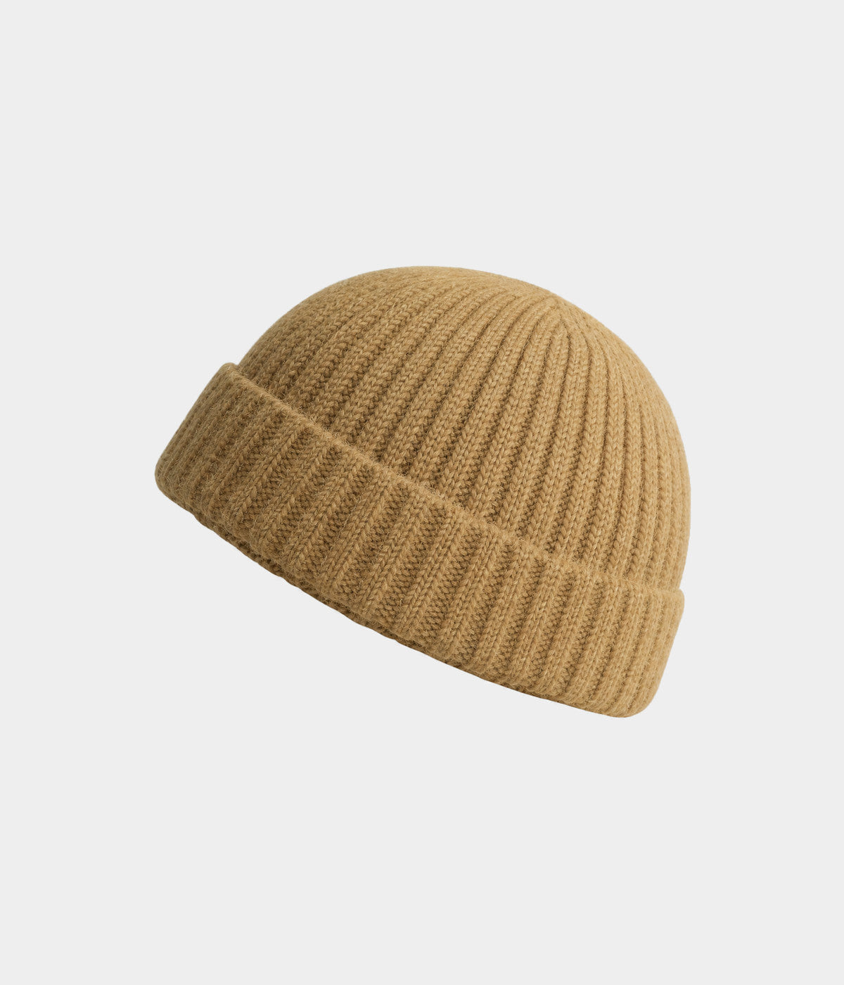 WOOL FISHERMAN BEANIE.