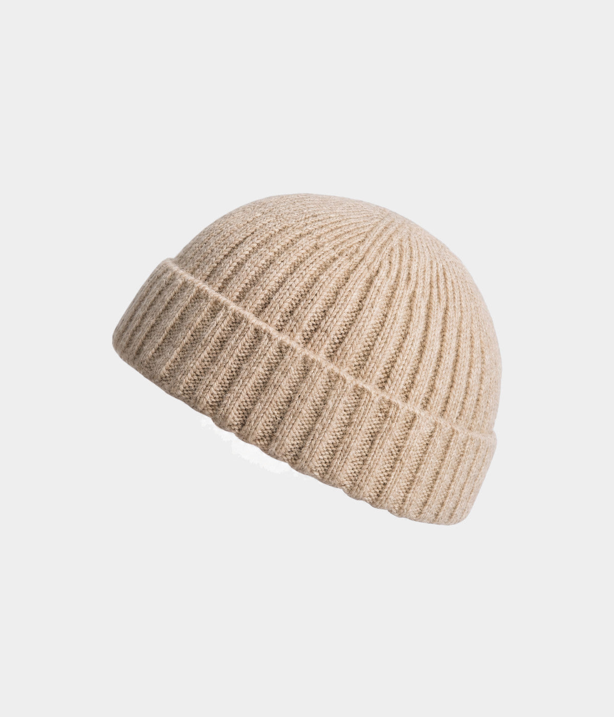 WOOL FISHERMAN BEANIE.