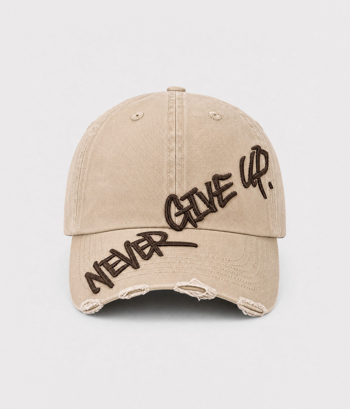 NEVER GIVE UP.