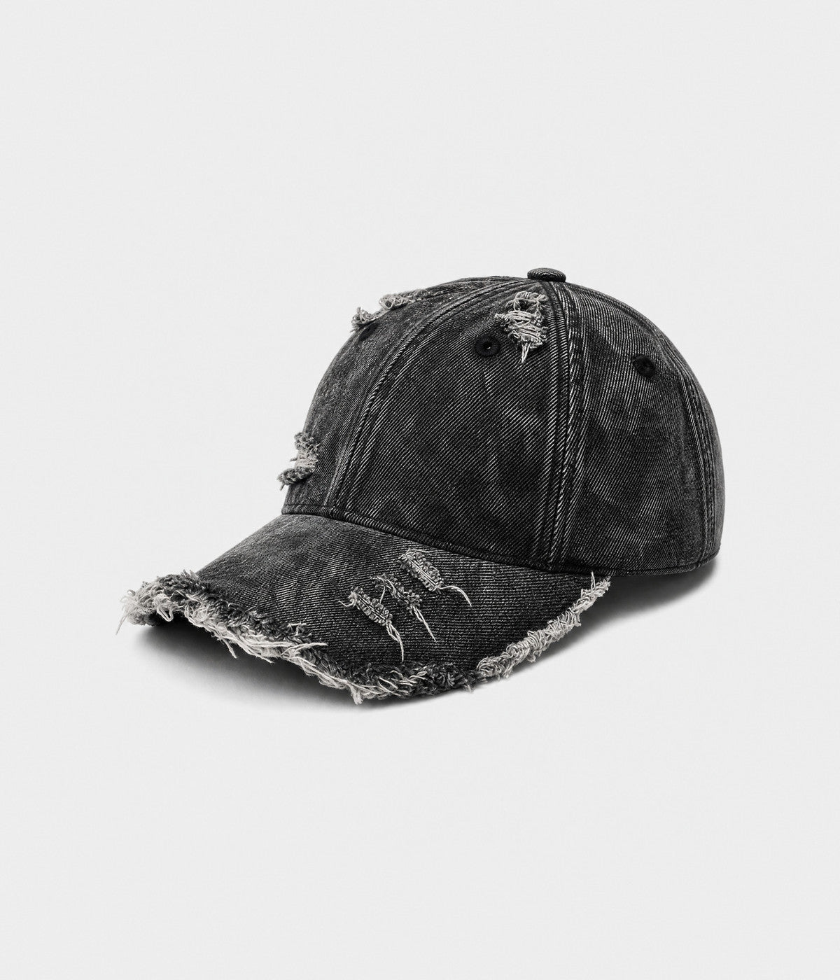 SHREDDED DENIM.