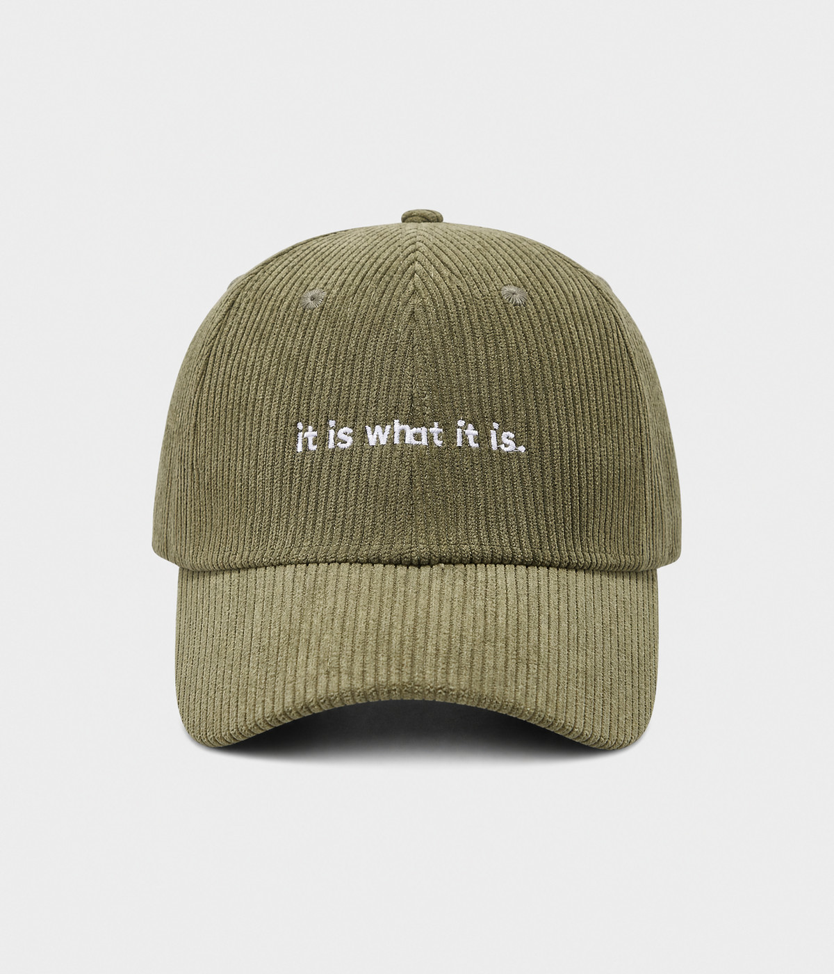 IT IS WHAT IT IS.