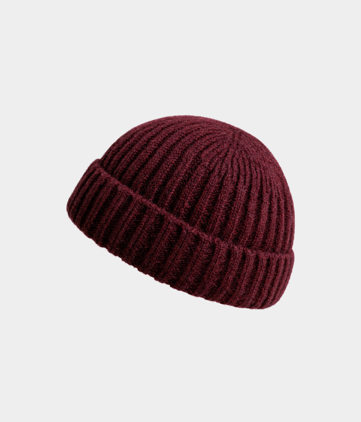 WOOL FISHERMAN BEANIE.