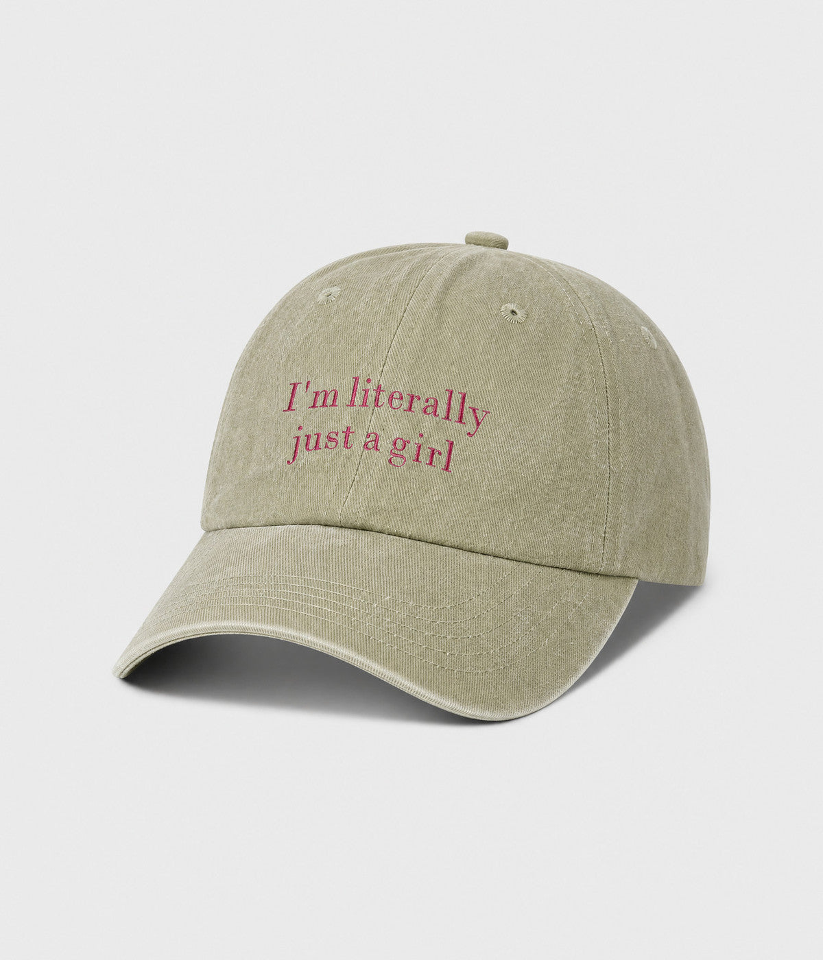 I'M LITERALLY JUST A GIRL.