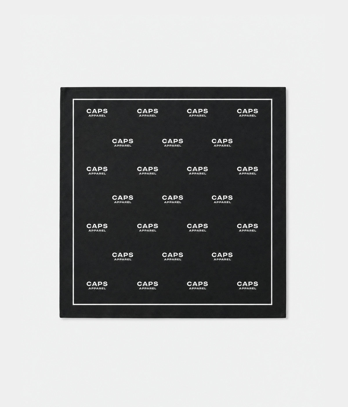 LOGO GRID BANDANA.