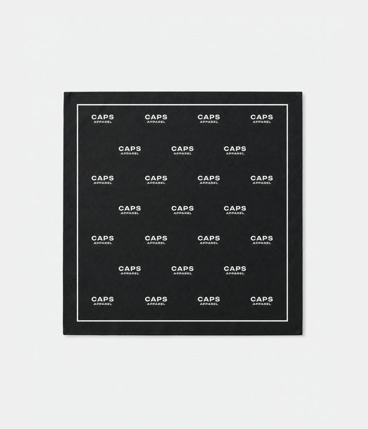 LOGO GRID BANDANA.