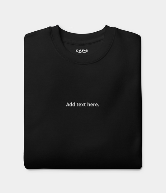 CUSTOM SWEATER.