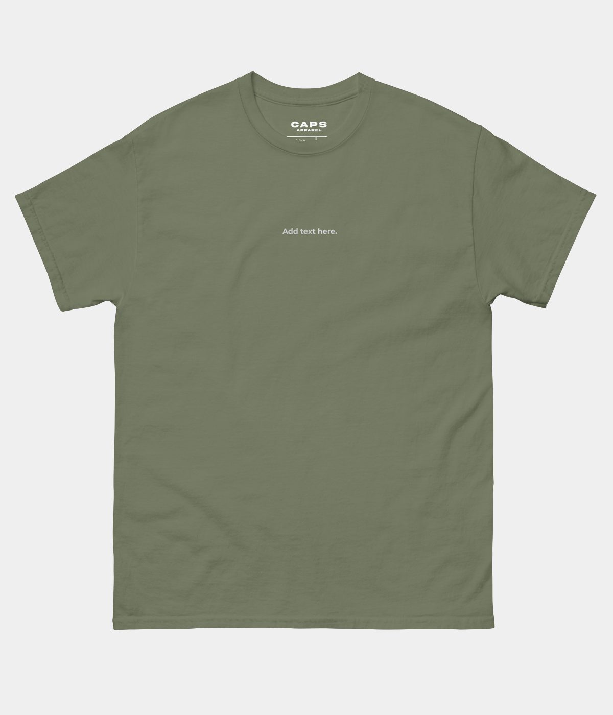CUSTOM TEE.