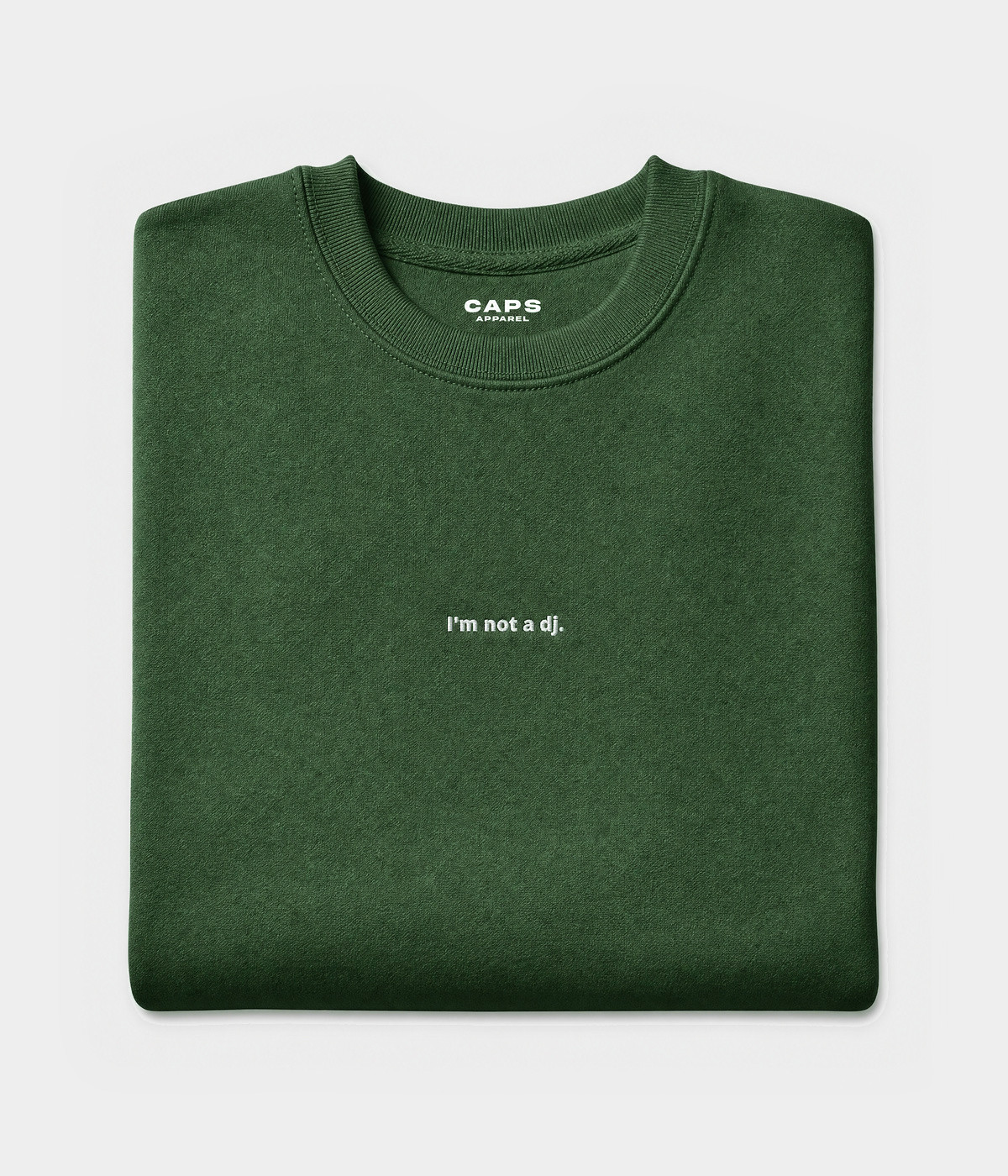 NOT A DJ SWEATER.
