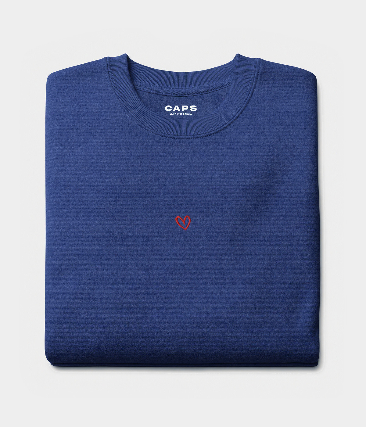 DRAWN HEART SWEATER.