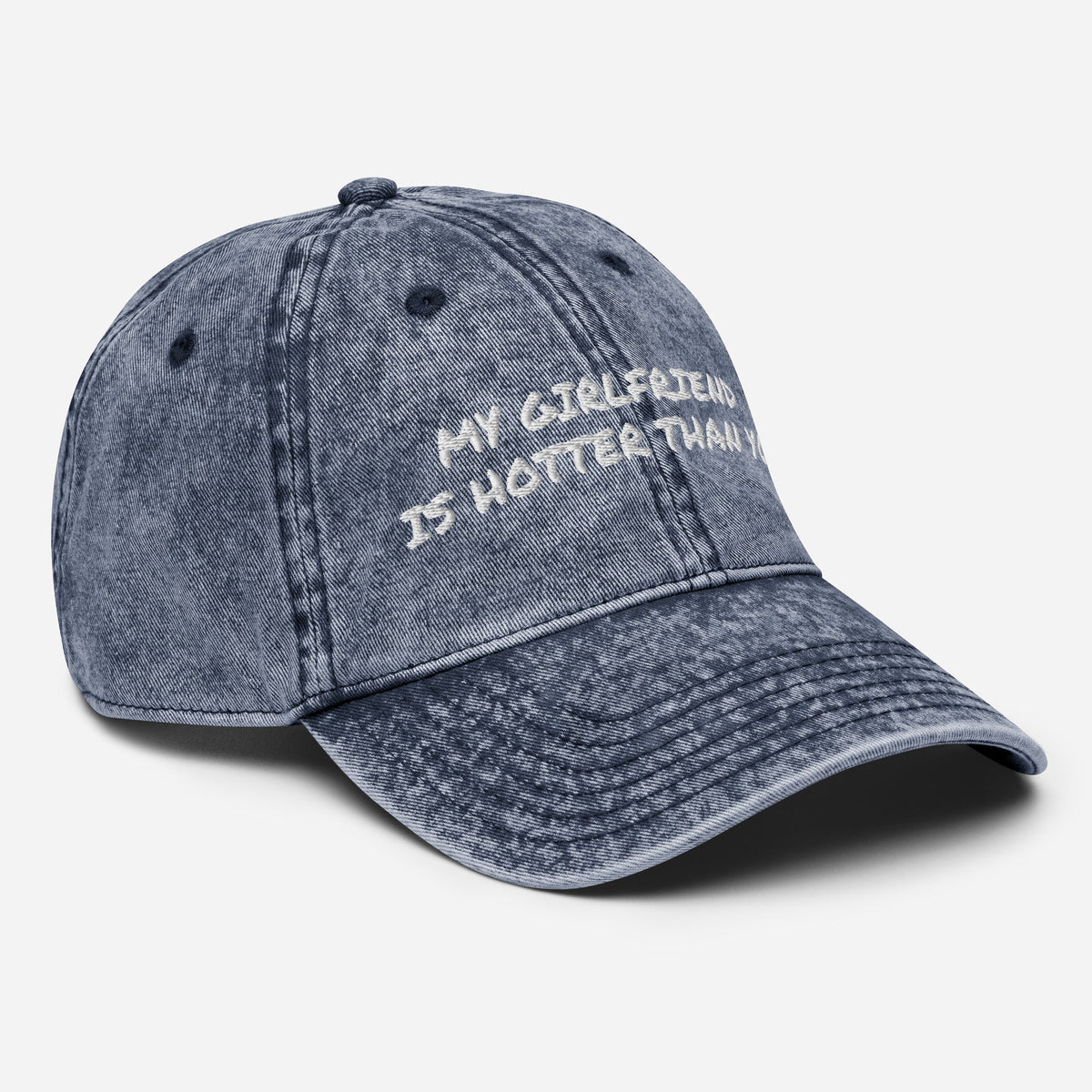 MY GIRLFRIEND IS HOTTER CAP